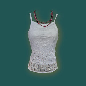 VINTAGE KNIT WORKS SEQUIN TANK TOP